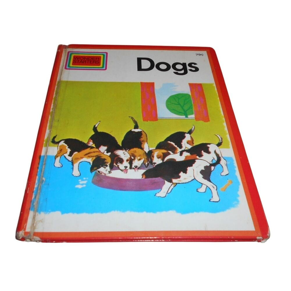 Vintage Wonder Starters Dogs by Tony Herbert 1973 Red Cover RARE